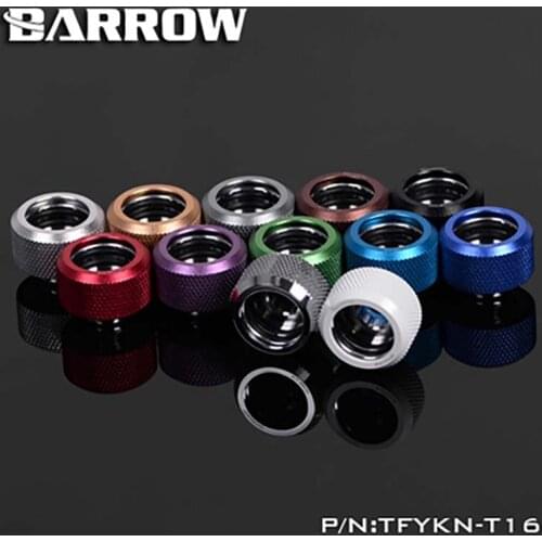 Barrow TLYKQ-T12 TLYKQ-T14 TLYKQ-T16 water cooler Choice Compression Fitting' Ring for OD: 12mm/14mm/16mm Rigid Tubing