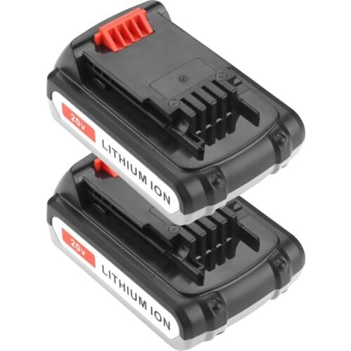 20V 3.0Ah Li-Ion Battery for Black & Decker LBXR20 LB20 LBX20 ASL186K BDCDMT120 CHH2220 LD3K220 LPP120 LST120