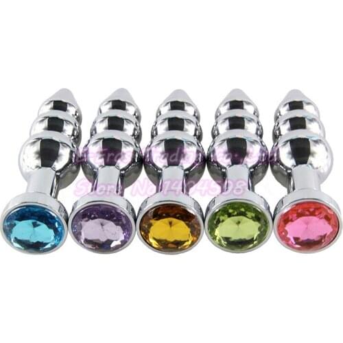 Beads Metal Anal Toys For Women Adult Sex Products Men Butt Plug Stainles Steel Anal Plug Sex-toy Anal DildoToys No Vibrator