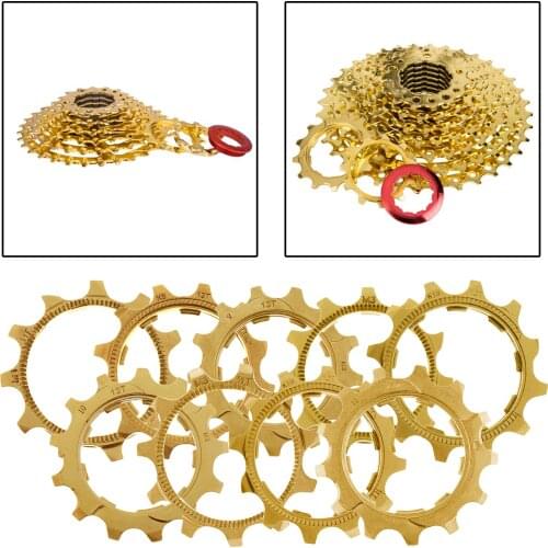 MTB Bike Cassette Flywheel Mountain Bicycle Screw on Rustproof Freewheel Accessories