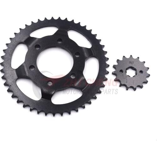 For Yamaha XT225 XT 225 Motorcycle Front and Rear Sprocket geartransmission old model chain:428