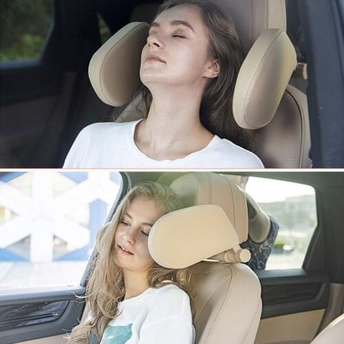 Universal Car Sleeping Headrest Neck Pillow U-shaped Pillow For Vehicle Side Rest Car Seats Neck Pillow Heads Support
