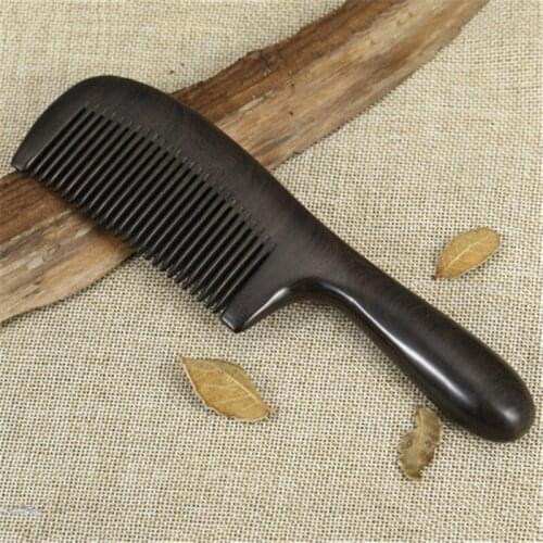 Professional Health Care Comb Anti-static Massage Sandalwood Wood Comb Handmade Beauty Hair Brush Wedding Gift Freeshipping