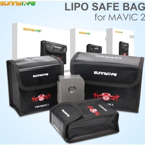 Sunnylife Explosion-proof LiPo Safe Bag Battery Protective Storage Bag for DJI MAVIC 2 PRO & ZOOM Drone