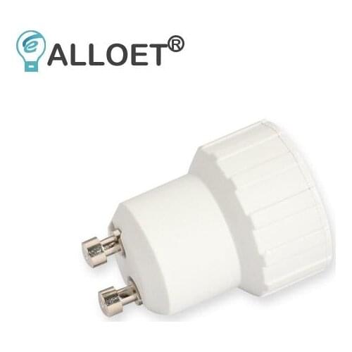 Led Lamp Base Converter GU10 To E14 Socket Base Halogen CFL Light Bulb Lamp Adapter Converter Holder Plastic Safty Fast Ship