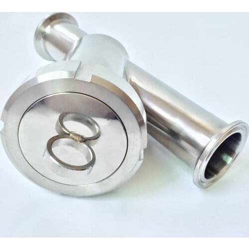 102mm Pipe OD x 4" Tri Clamp Sanitary Y-Shaped Strainer Filter SUS 304 Stainless Steel For Beer Brewing