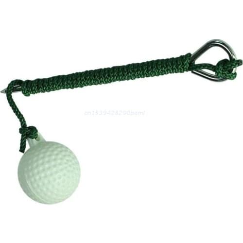 Rope Golf Ball Hit Shot Putting Training Practice Aid Swing Sports Practice Protable Easy Operation Sports and Dropship