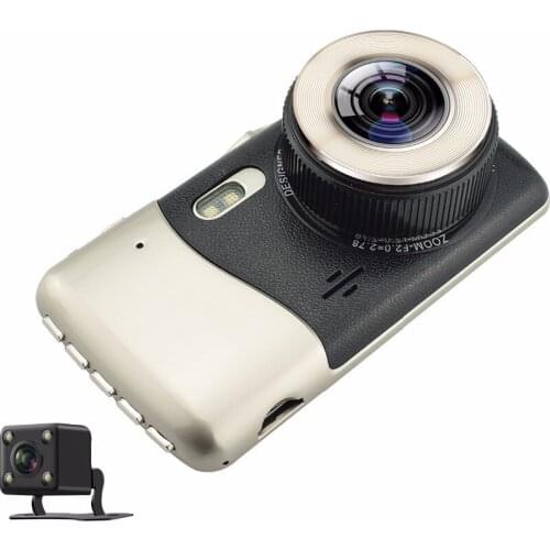 China supplier hidden cameras 4Inch IPS screen dash cam dashboard camera dashcam fhd 1080p car camera dvr video recorder