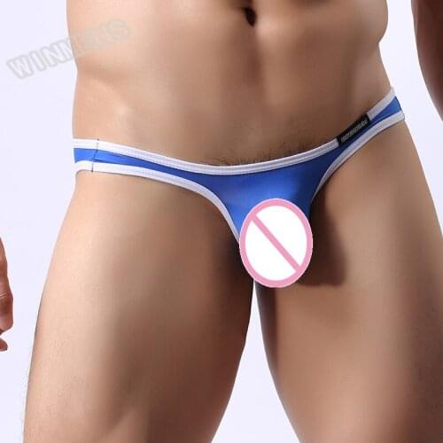 Wowhomme Men's Transparent Briefs