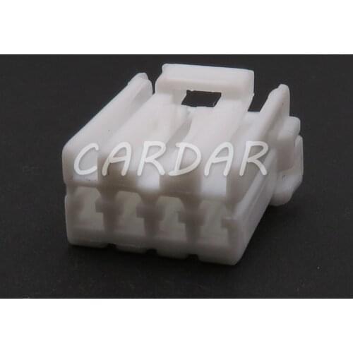 1 Set 4 Pin 368501-1 Automotive Electrial Plug Harness Wire Plastic Connector Sockets