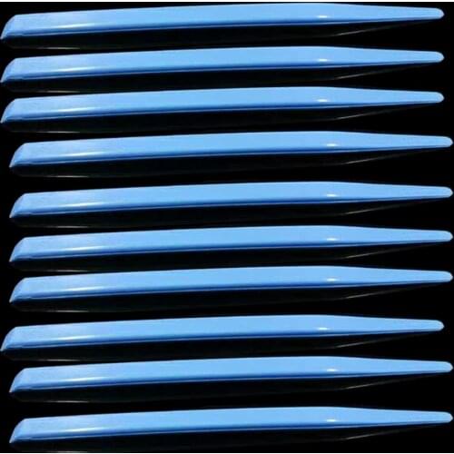 10pcs Dental Mixing Plaster Spatula for Impression Material Disposable Mixing Knife Alginate Spatula Plastic Blue Dentist Tools