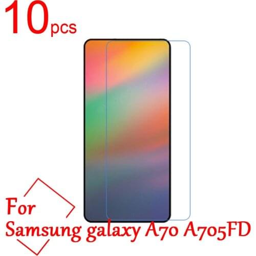 10pcs Clear/Matte/Nano Anti-Explosion for Samsung A40 A70 LCD Screen Protector Cover for Samsung Galaxy A40 A70 Protective Film