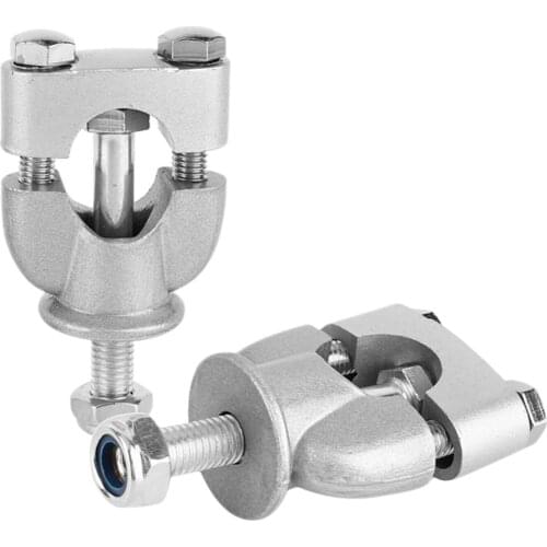 2Pieces 7/8 Inches 22mm 7/8 Inch Handlebar Riser Clamps for Motorcycle Dirt Bike ATV