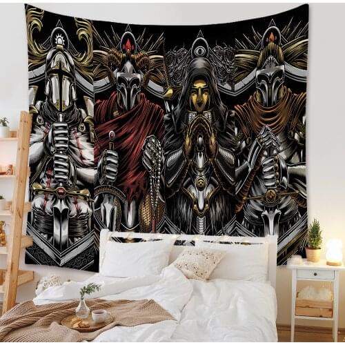 Bohemian Retro Mandala Tapestry Wall Hanging Home Living Room Sofa Background Cloth Decor Ethnic Style Hanging Blanket Yoga Mat