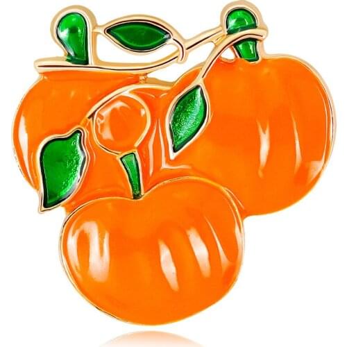 Halloween Brooch Jewelry with Pumpkin Enamel Pin Horror Halloween Brooches for Women Gift