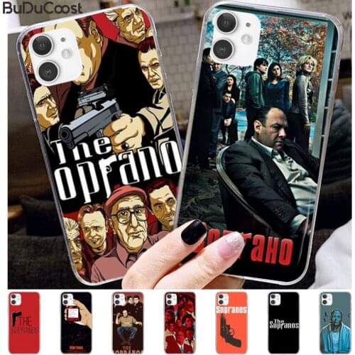 The Sopranos 1999 Poster Phone Case for iPhone 11 12 pro XS MAX 8 7 6 6S Plus X 5S SE 2020 XR cover