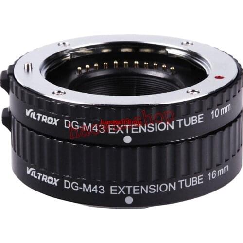 Electronic AF macro extension tube 10mm 16mm for Micro M4/3 Camera G3 GF3 GH2 GF2 E-P3