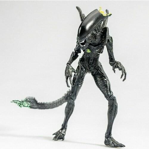 Hiya Toy LA0069 1/18 AVP Blowout Alien Warrior Predator Mini PVC Soldier Action Figure Model for Collection In Stock