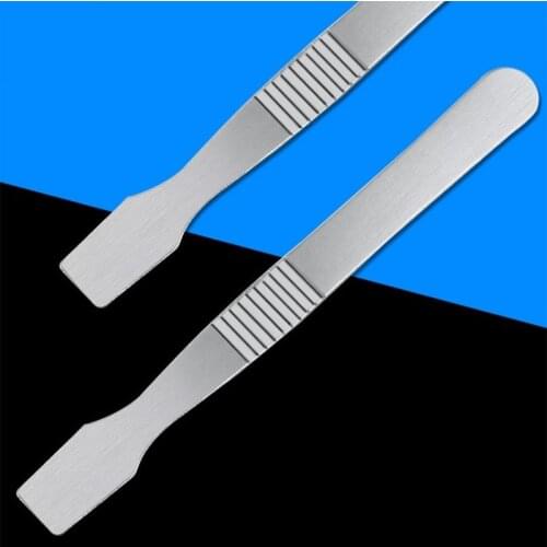 1Pc Phone Repair Tools Memory Metal Tin Scraping Knife Solder Paste Mixing Knife Tin Paste Mixing Tool Stainless Steel Scraper