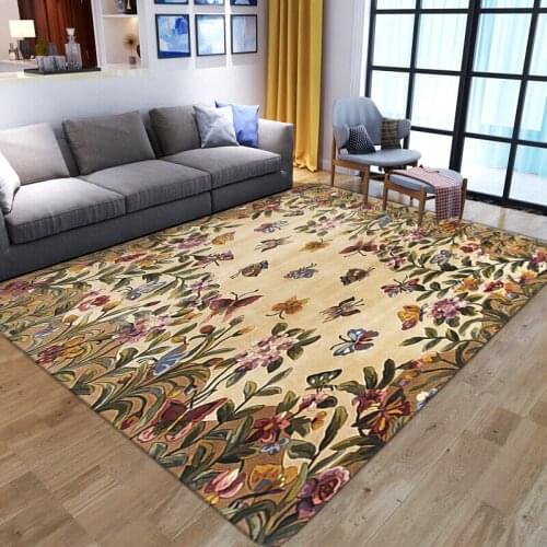 Nordic Geometric Printed Carpets for Living Room Bedroom Area Rug Parlor Anti-slip Floor Mat Fashion Home Decorative Area Carpet