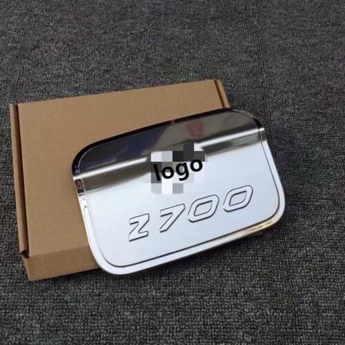 Stainless steel fuel tank cover fit for Zotye Z700 protective refit decorative stickers