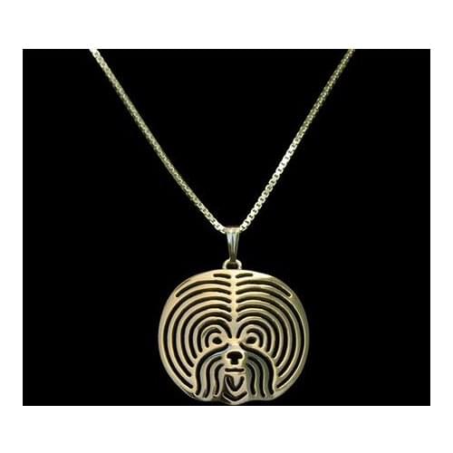 Handmade Bichon Frise Pendant women chain choker necklace dog charm Pet Lovers Gift Idea