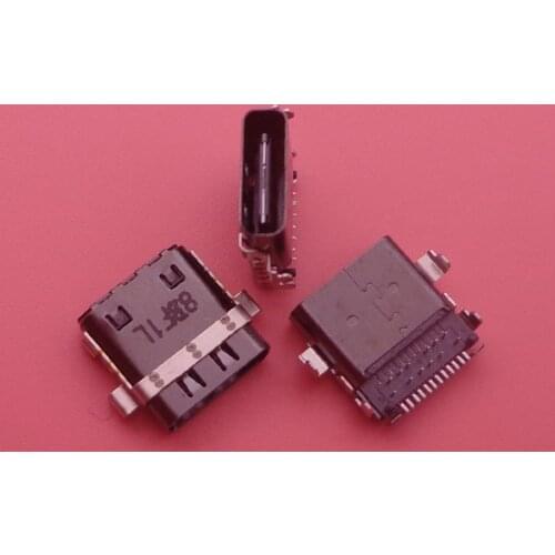 10pcs For Dell XPS 12 9250 Latitude 7275 XPS 15 9575 USB Type-C Charging Jack Port Connector Parts VC4TJ J2MK4 1JX77