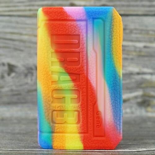 Silicone Case for Voopoo Drag 3 177W Protective Rubber Sleeve Shield Wrap Skin Texture Soft Shell Gel Cover 50pcs