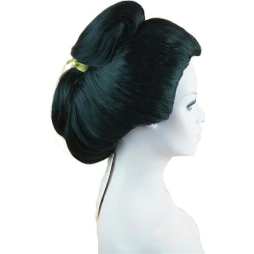 StrongBeauty Japanese Geisha wig Cosplay Wig Synthetic Hair