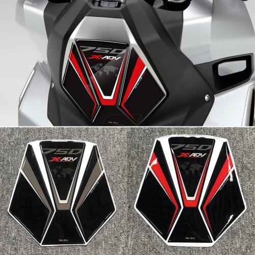 Scooter Fuel Tank Pad Protection Sticker 3D Resin Prevent Scratc Decal Case for Honda X-ADV Xadv 750