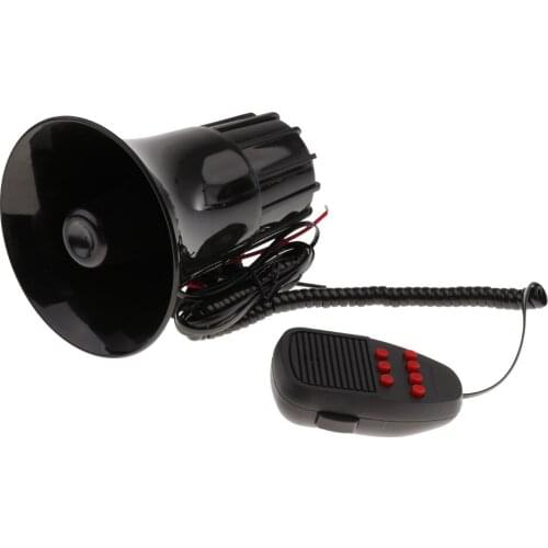 1 X 7 Tone Electric Motorcycle Air Horn Replacement Accessory Universal for