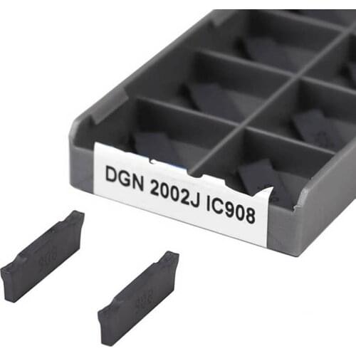 DGN2002J IC907 DGN2002J IC908 DGN3003J IC907 DGN3003J IC908 Grooving blades CNC Metal Lathe Tools Carbide Inserts Slotting Tools