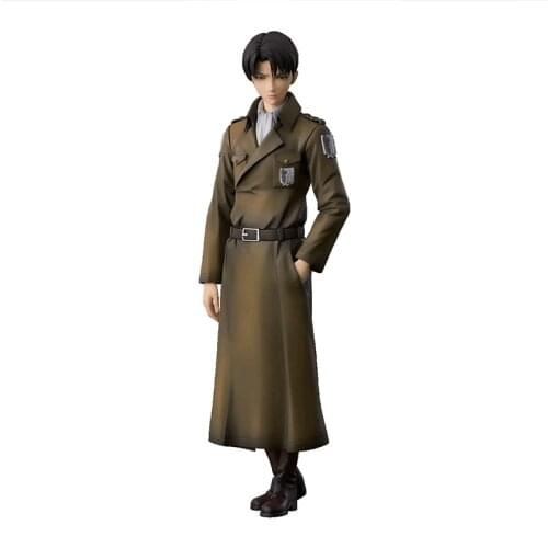 Attack On Titan Levi Ackerman Coat Version Anime Character Figure Pvc Model Cartoon Toy Desktop Ornaments Collectibles Model Toy