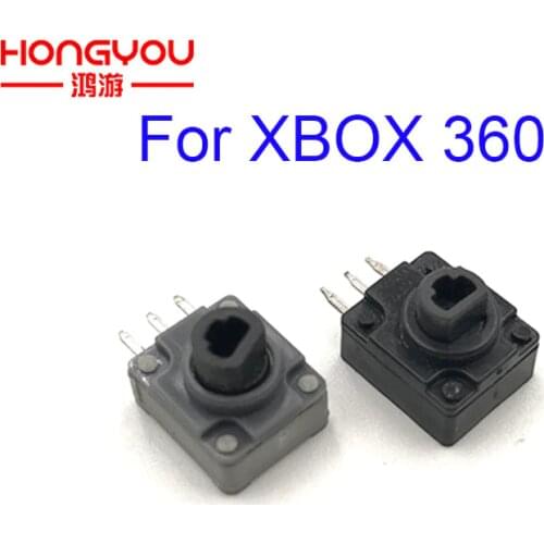 Black Gray Plastic LT RT Button Trigger Potentiometer Switches Replacement for Xbox 360 Controller