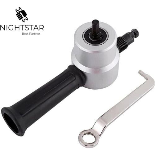 Krachtige Double Head Sheet Nibbler Metal Cutter Drill Attachment Home Hand Tools Power Tools Accessaries