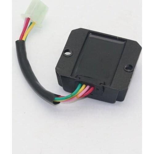 Motorcycle Rectifier Cafe Racer Motocross Scooter Four-Wire Regulator Regulator 4 Wires Voltage ATV GY6 50