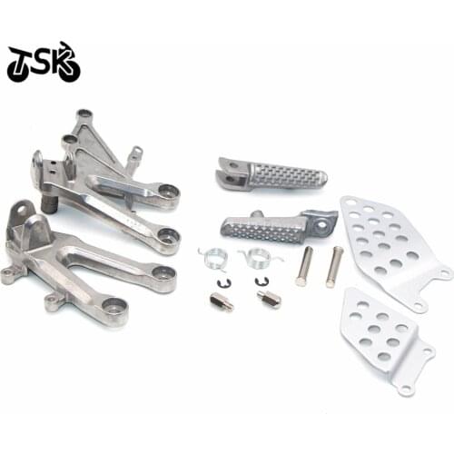 Front Rider Footrest Foot Pegs Bracket Moto For HONDA CBR 1000RR 2004 2005 2006 2007 New Motorcycle Accessories