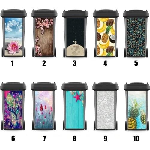 Custom New Wholesales Renew Rubbish Bin Sticker Wall Stickers Kitchen Decor Wallpaper Home Art Poster Creative Gift