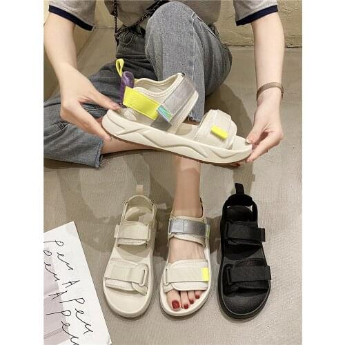 Daily All-Match Large Size Ladies Sandals Summer New Fashion Trend Platform Casual Beach Sandals