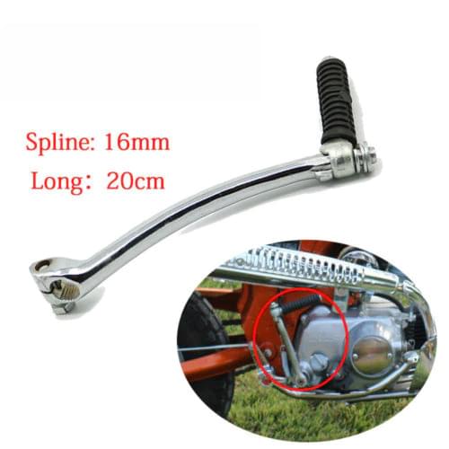 Motorcycle engine kickstarter kick start starter lever footrest Pedal For HONDA CB100 CL100 SL100 XL100 CB125S