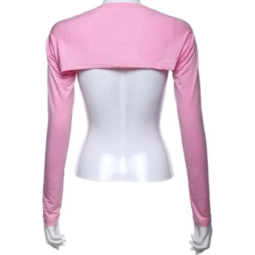 Stylish Women Hijab Muslim One Piece Sleeves Arm Cover Shrug Bolero Hayaa 20 Colors PE1
