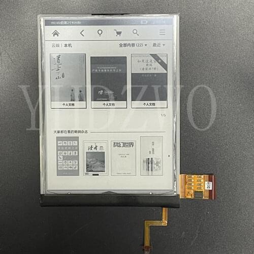 6 inch ED060XD4 LCD with Backlight Screen For Pocketbook 615 PB615 lcd Reader Ebook eReader compatible Display matrix