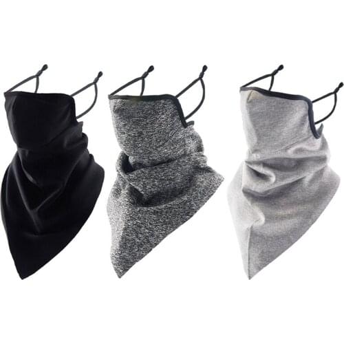 Winter Cycling Mask Running Scarf Anti-UV Headwear Outdoor Sport Fishing Cycling Hiking Sking Neck Tube Warm Scarf Half Mask