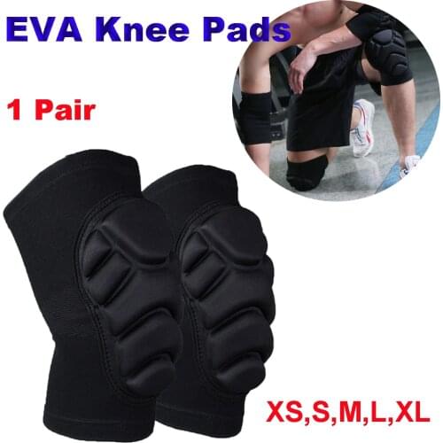 1 Pair MTB Mountain Bike Dancing Sponge Protection Brace Cycling Sport Gear Knee Support Knee Protector Knee Pads