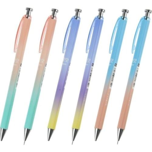 1PCS New Creative Lovely Moon Star Plastic Mechanical Pencil Sky Automatic Pens For Kids Writing School Supplies Stationery
