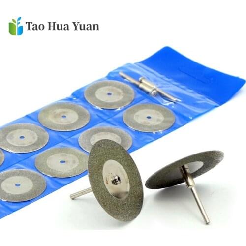 10pcs Rotary Tool+2pcs Conneting Rod Circular Saw Blades Cutting Discs Diamond Disc Mandrel For Dremel Mini Drill Power Tool Set