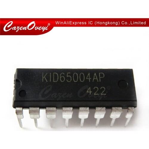 5pcs/lot KID65004AP 65004AP DIP-16 In Stock