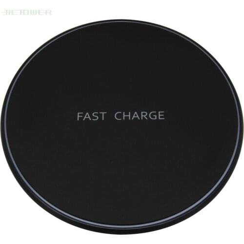 10W Qi Wireless Charger for iPhone Xs Xs Max Xr X 8 8 Plus Fast Wireless Charging Pad for Samsung Galaxy S10 S9 S8 S7 10pcs/lot