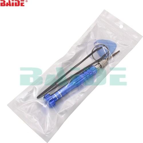 New Opening Tools Kit 0.6Y 0.8 Pentalobe Plasic Tweezers Precision Screwdriver Bit Tool Set for iPhone Huawei Repair 400pcs/lot