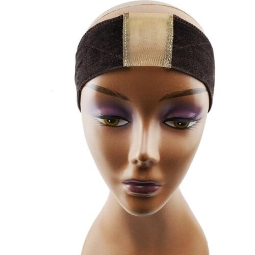 Hair Styling Non Slip Adjustable Fastener Comfort Cap Thin Wig Grip Band Elastic Salon Holder Velvet Headband Extra Accessories